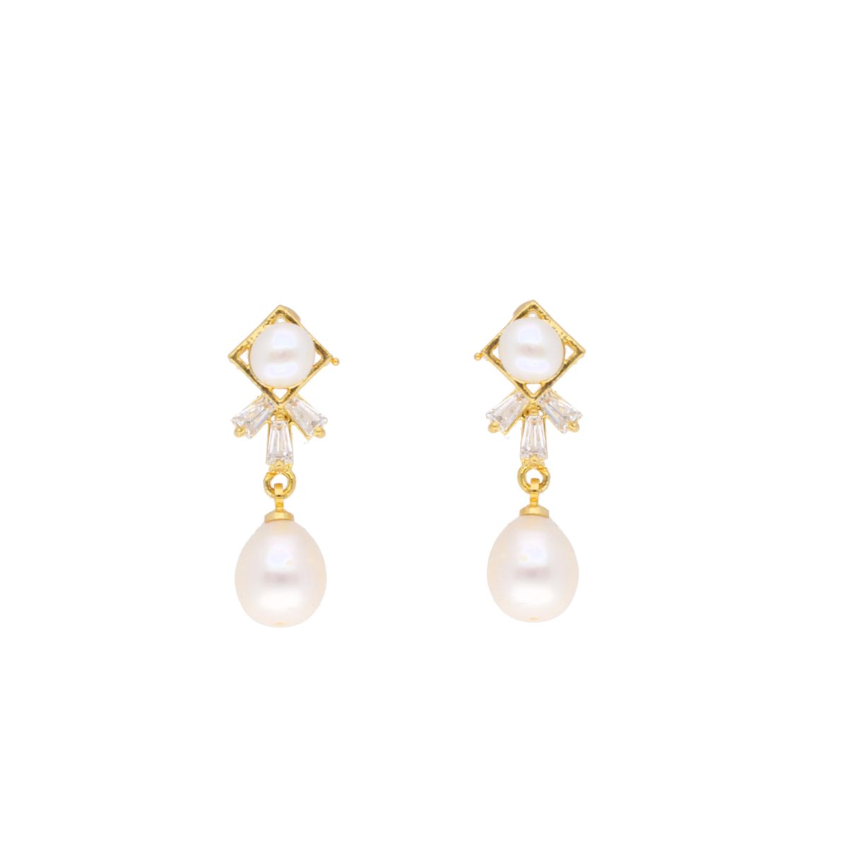 J Pearls Yashvi Pearl Set - Real Pearl Jewelry