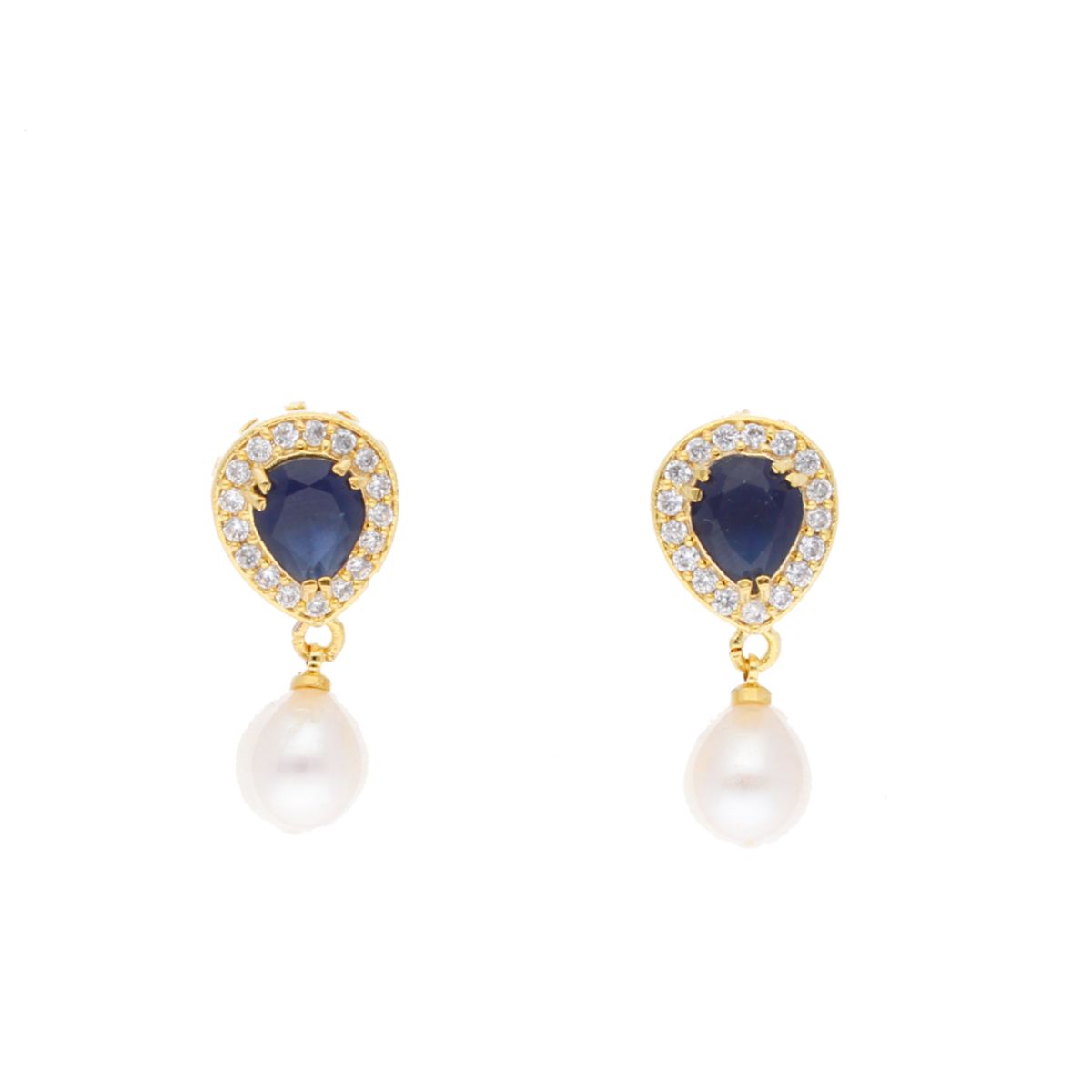 J Pearls Jaanvi Pearl Set - Real Pearl Jewelry