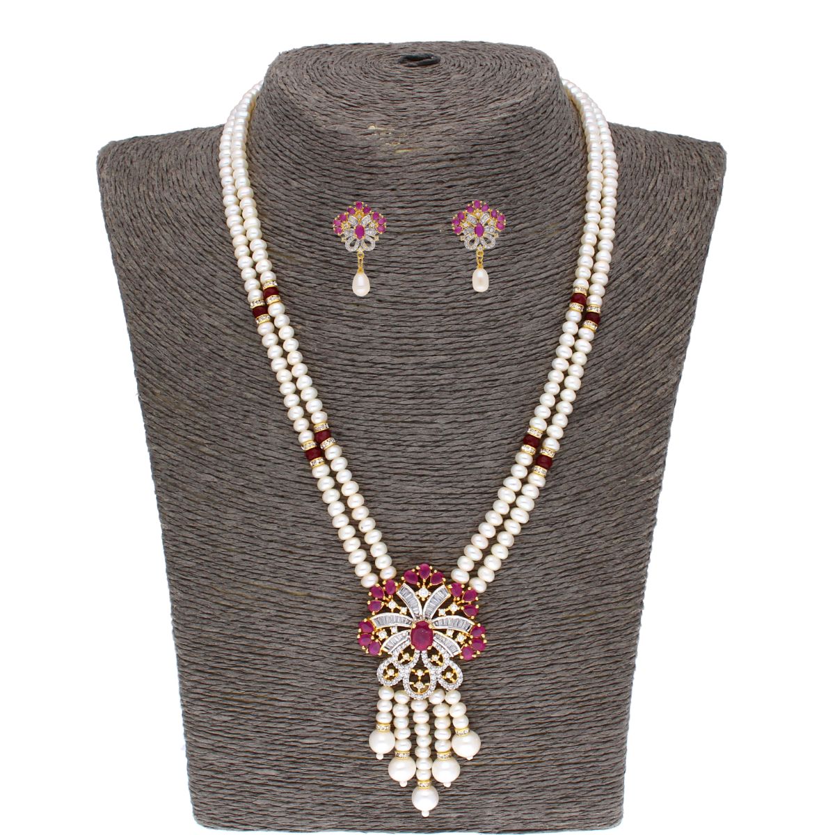 J Pearls Chantin Pearl Set - Real Pearl Jewelry