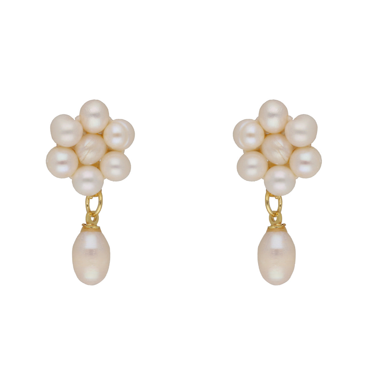 J Pearls Abarna 1 Line Pearl Choker - Real Pearl Jewelry