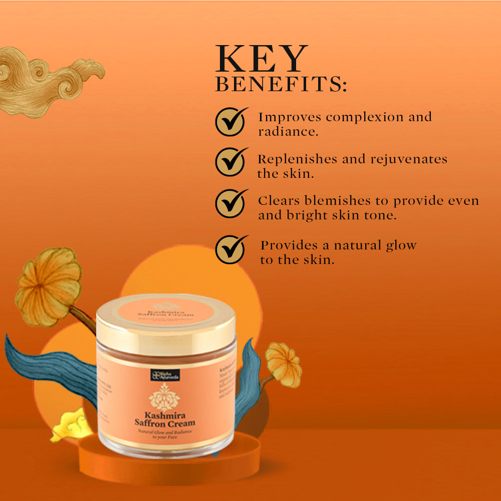 Bipha Ayurveda Kashmira Saffron Night Cream - 75 gms