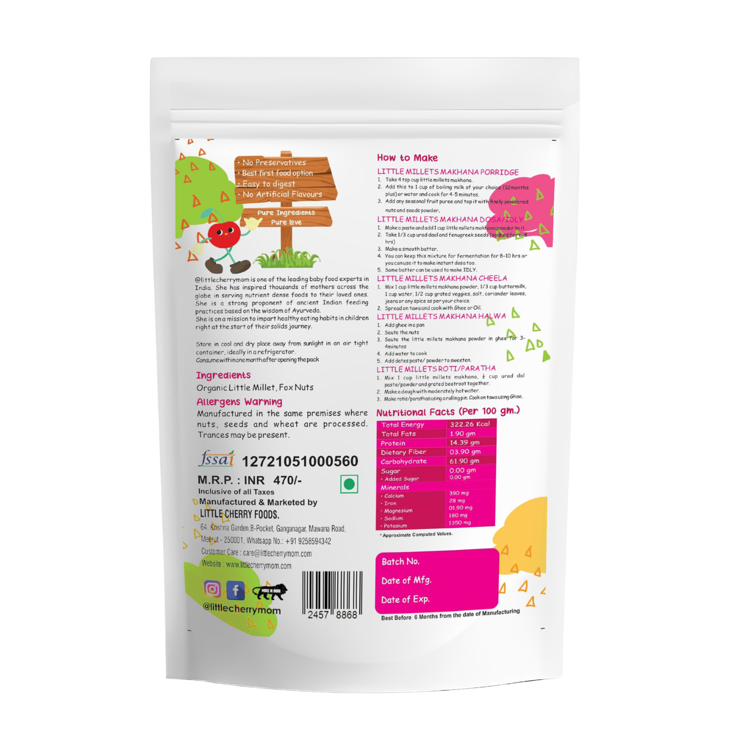 Littlecherrymom All In One Flour Combo