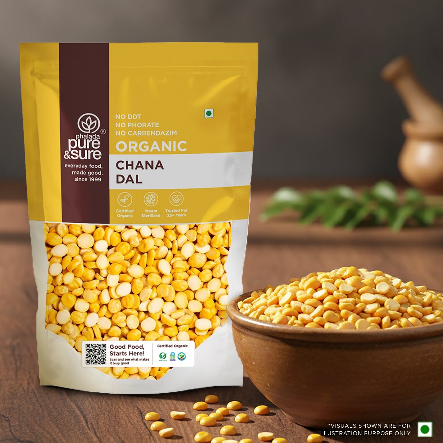 Pure & Sure Organic Chana Dal
