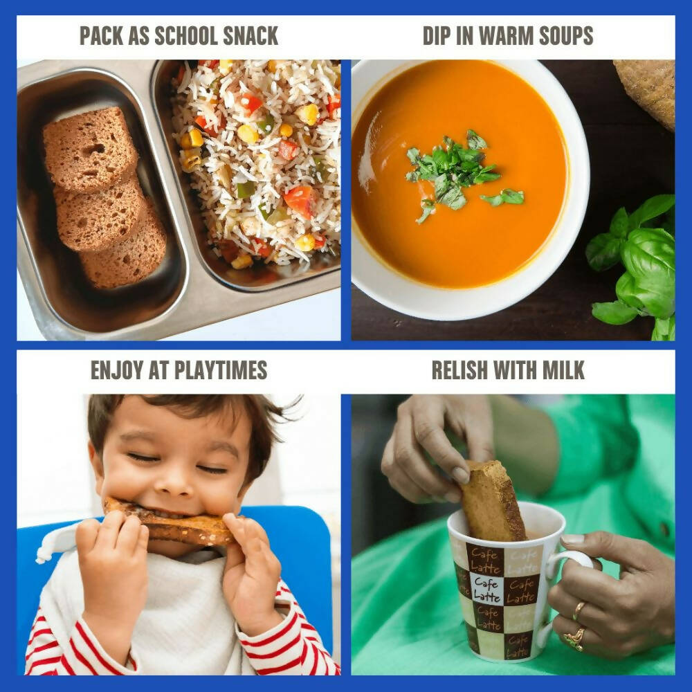 Early Foods Ragi Millet Rusk