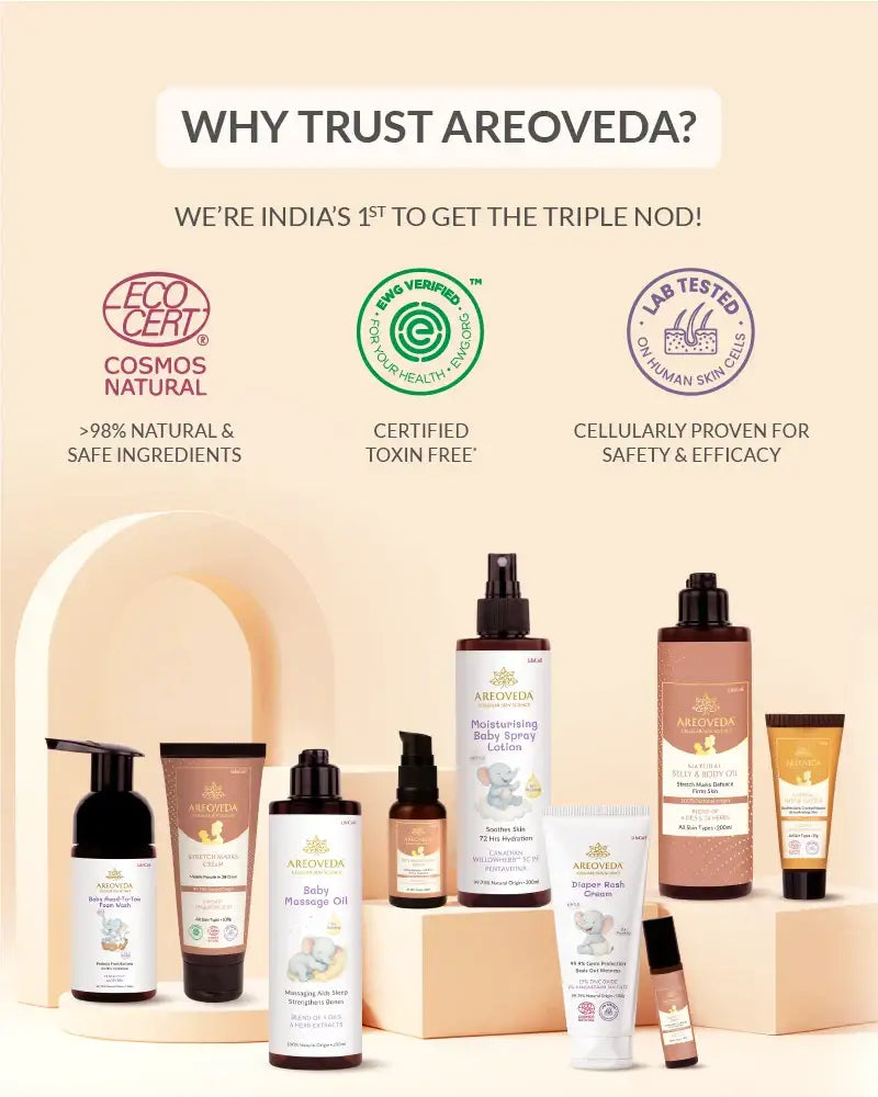 AreoVeda Mom & Baby Oil Combo