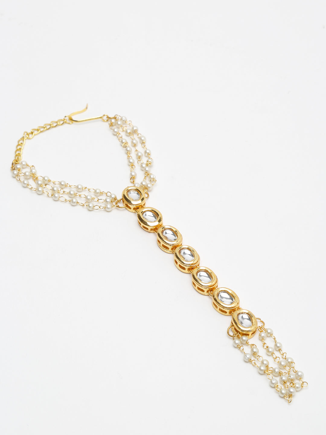 Kundan Bracelet - Ruby Raang