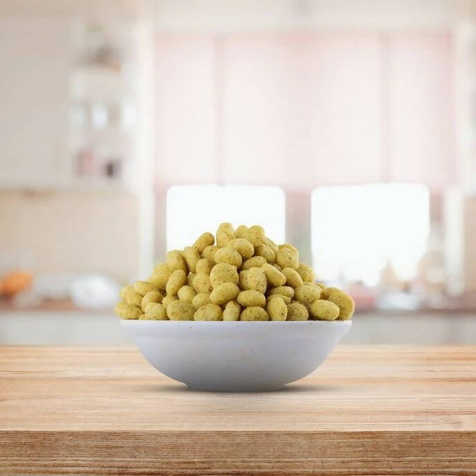 Home D'elite Green Herbs Jowar Puffs