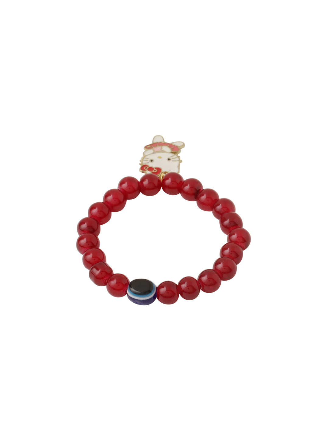 NVR Kids Cartoon Design Maroon Artificial Beads Thread Rakhi, Combo for Rakshabandhan