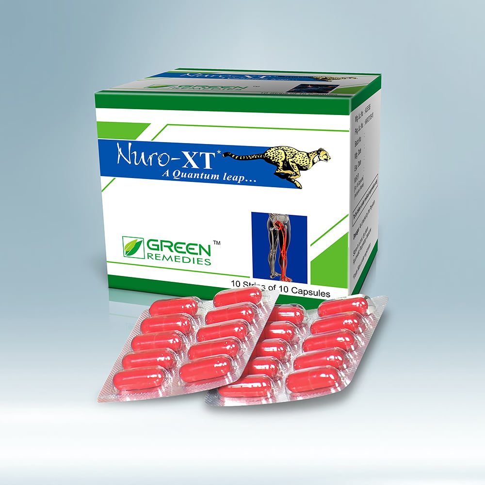 Green Remedies Herbal Capsules - 10 Capsules Each Strip (Pack of 10)
