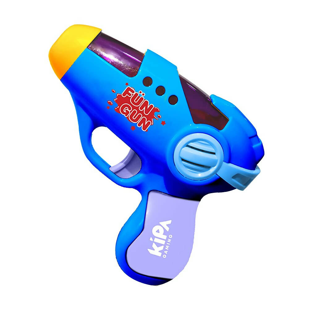 Kipa Gaming Fun Gun Colorful Musical Toy with Flashing LEDs Light and Sound for Boy, Girls and Kids (Pack of 1, Age 3yrs+)- Blue