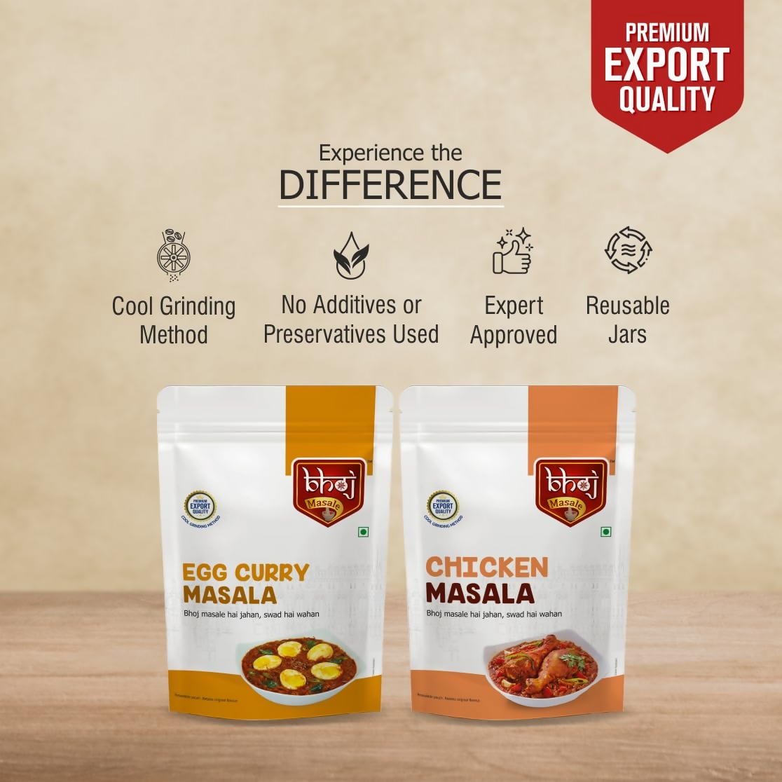 Bhoj Masale Egg Curry And Chicken Masala Powder