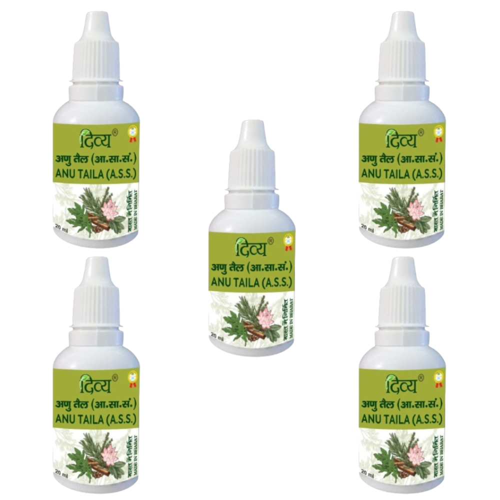 Patanjali Divya Anu Taila Herbal Nasal Oil