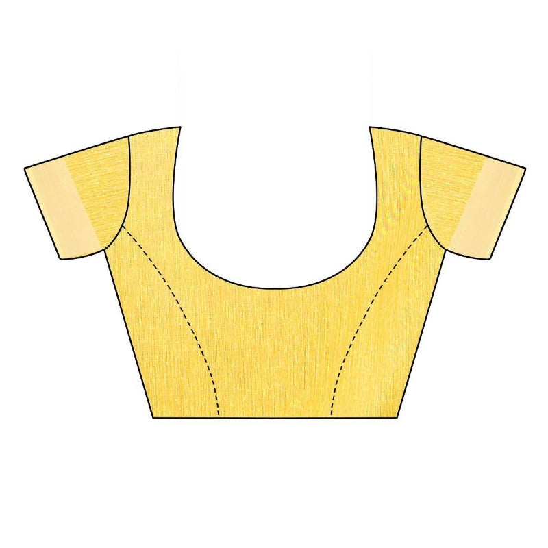 Vamika Yellow Chanderi Designer Saree (DIYA YELLOW)