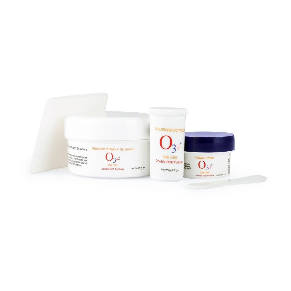 Professional O3+ Meladerm Vitamin C Gel Bleach - Combo Pack