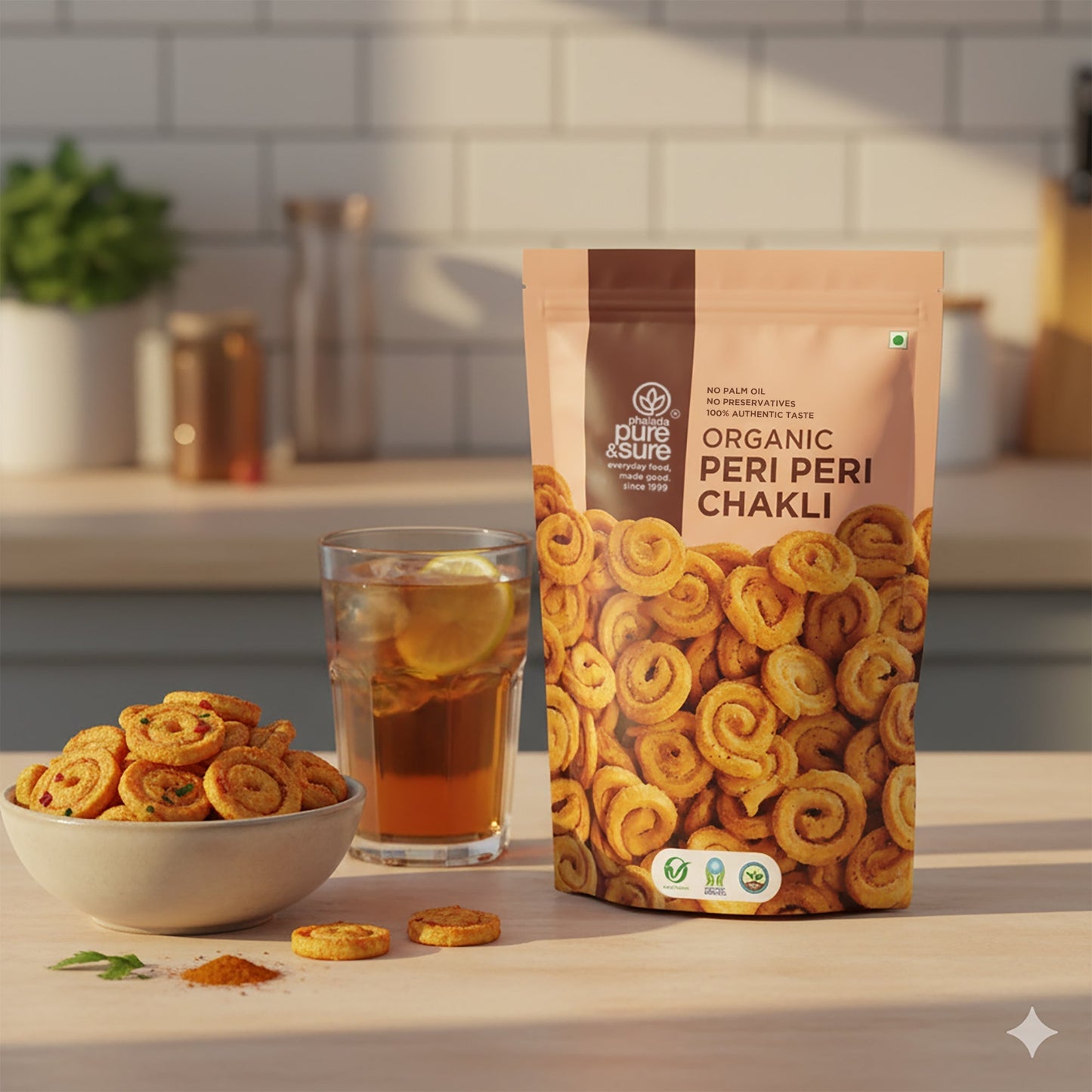 Pure & Sure Organic Peri Peri Chakli