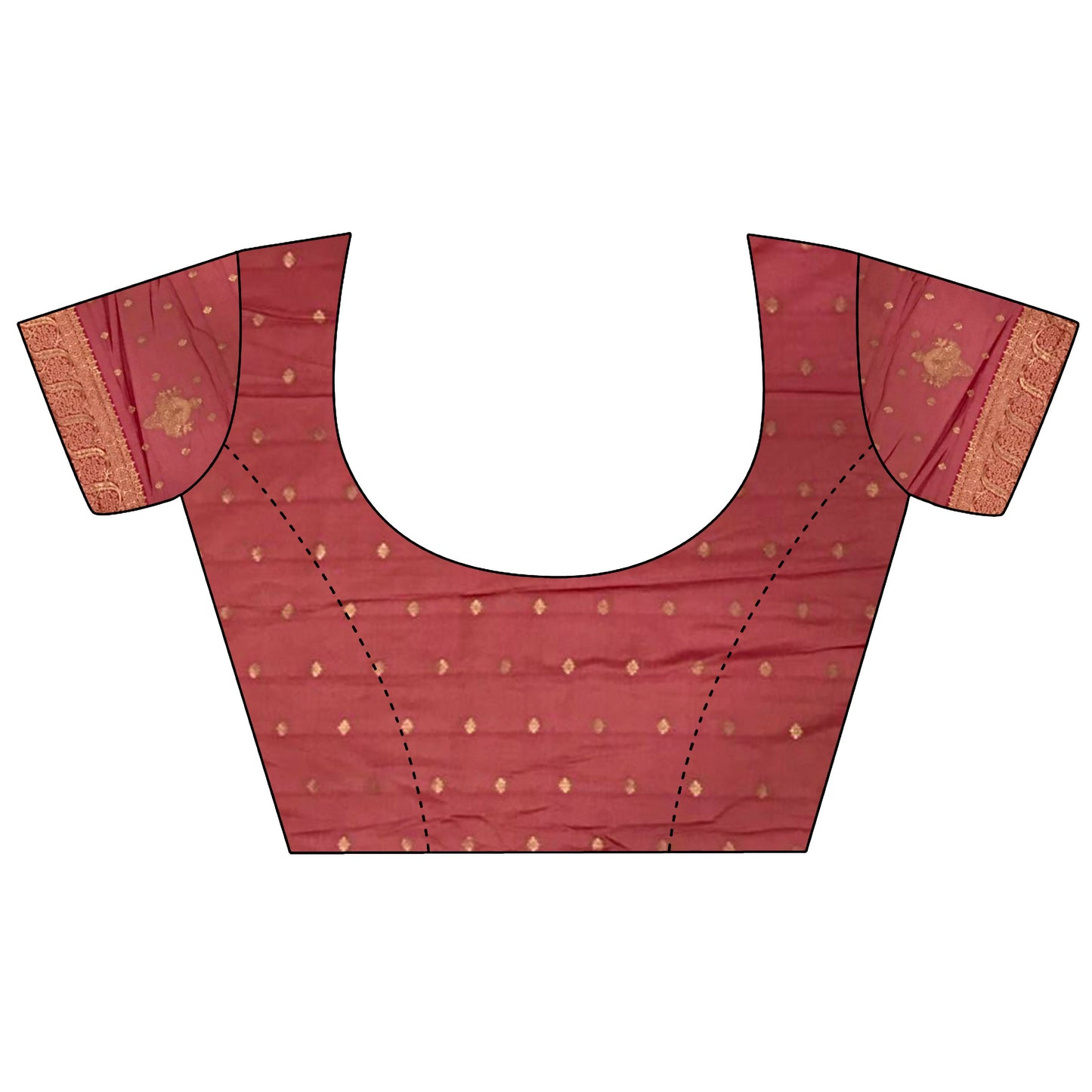 Joban Fashion Cream Banarasi Soft Silk Woven Saree