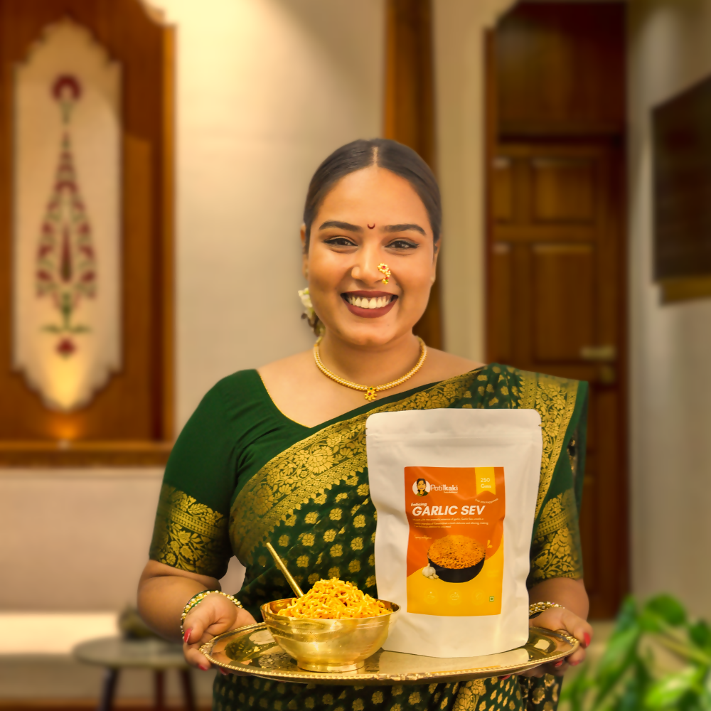 Patilkaki Garlic Sev