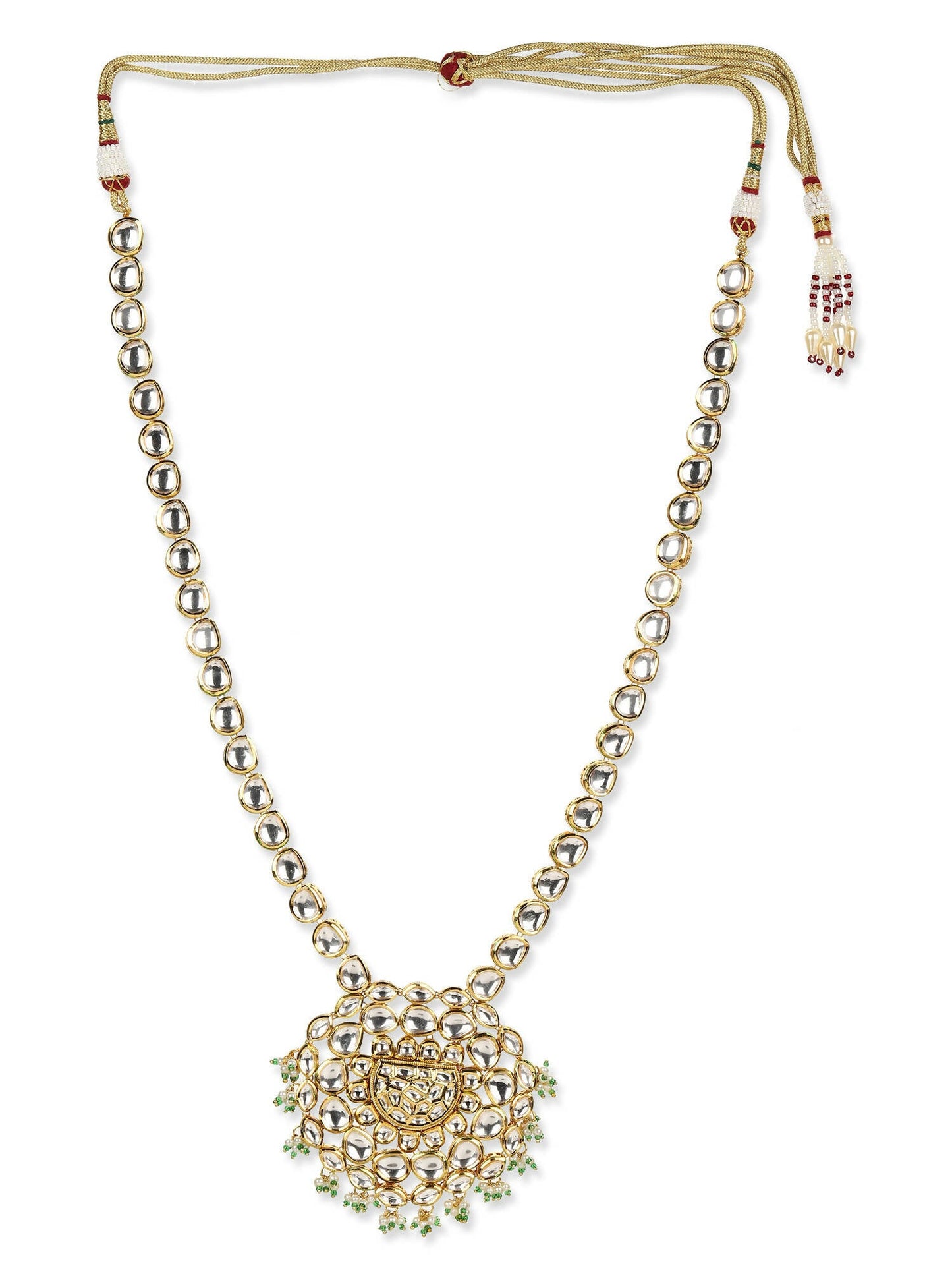 Women's Gold-Polished Necklace - Ruby Raang
