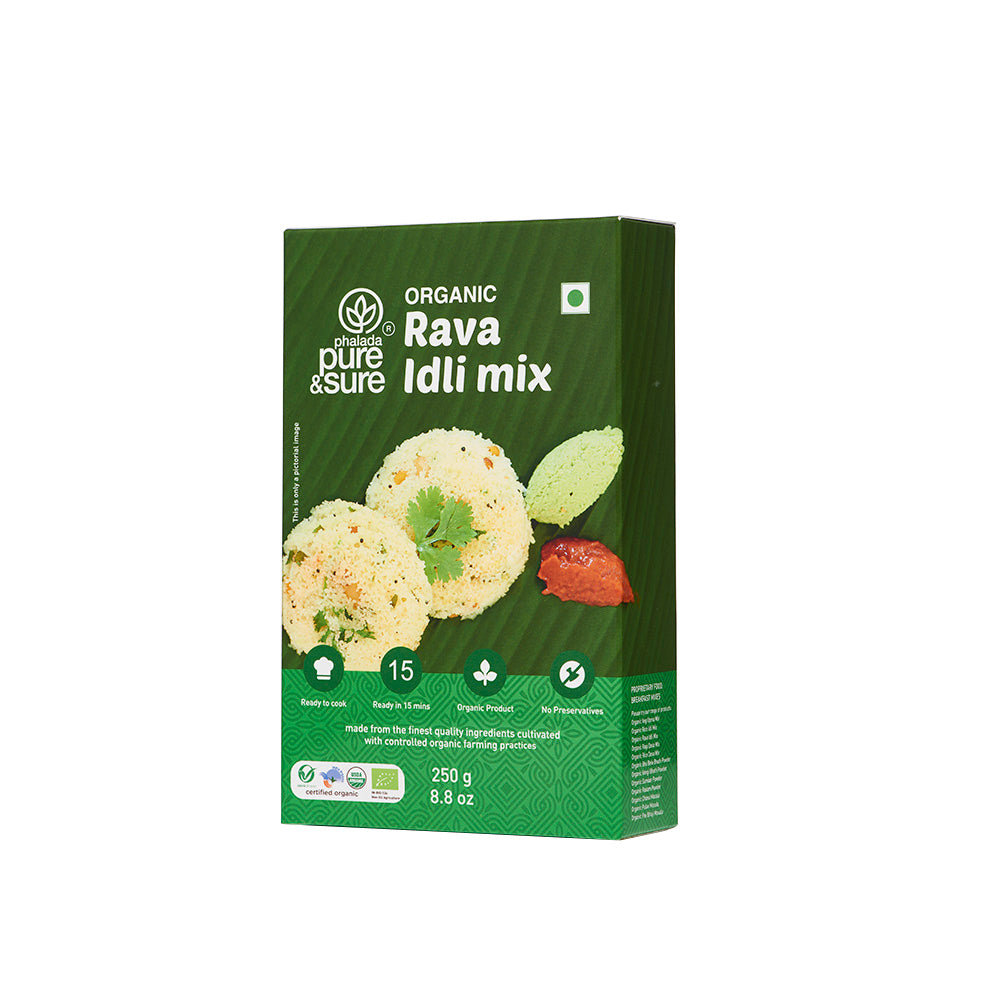 Pure & Sure Organic Rava Idly Mix