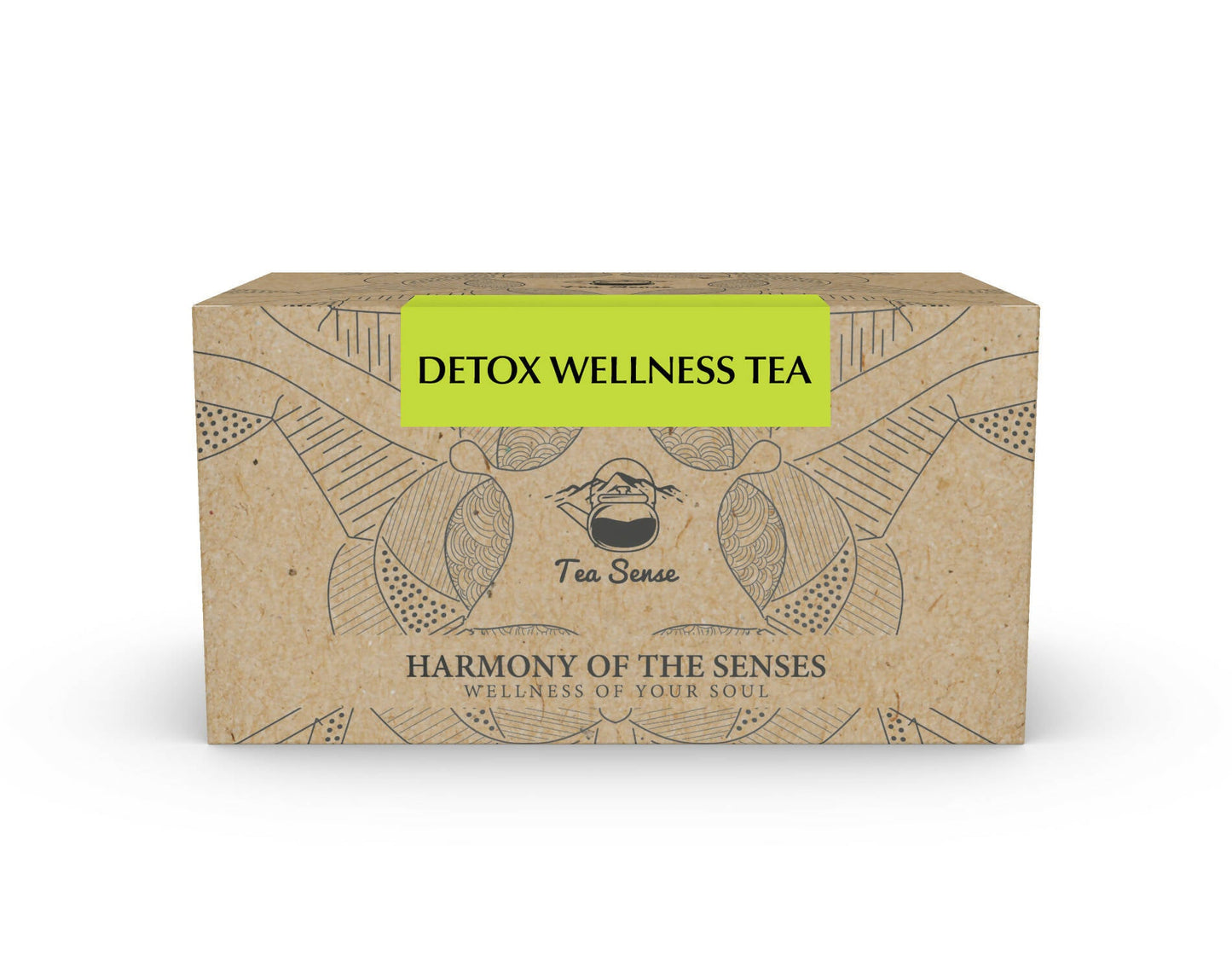Tea Sense Detox Wellness Tea Bags Box