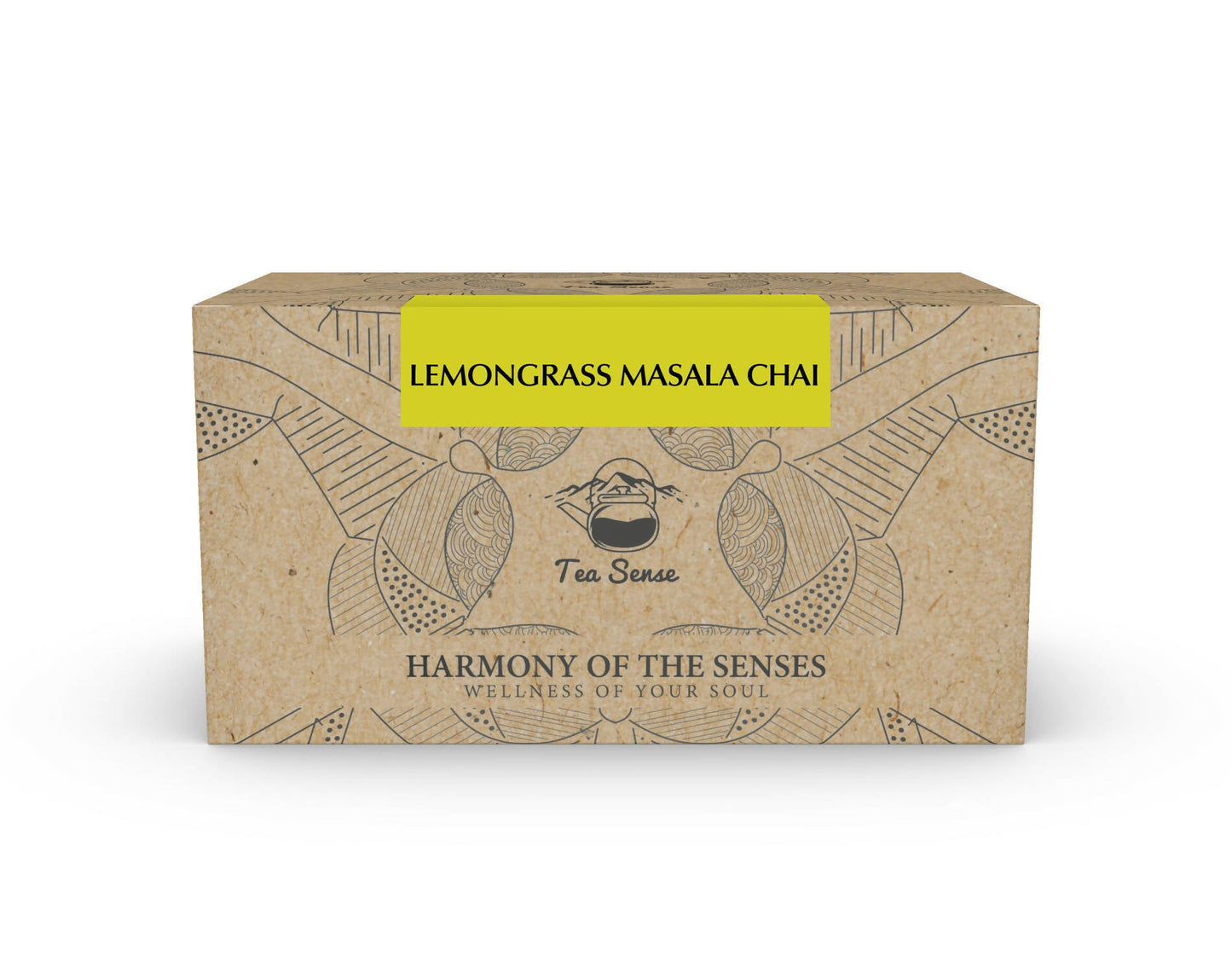 Tea Sense Lemongrass Masala Chai Bags Box