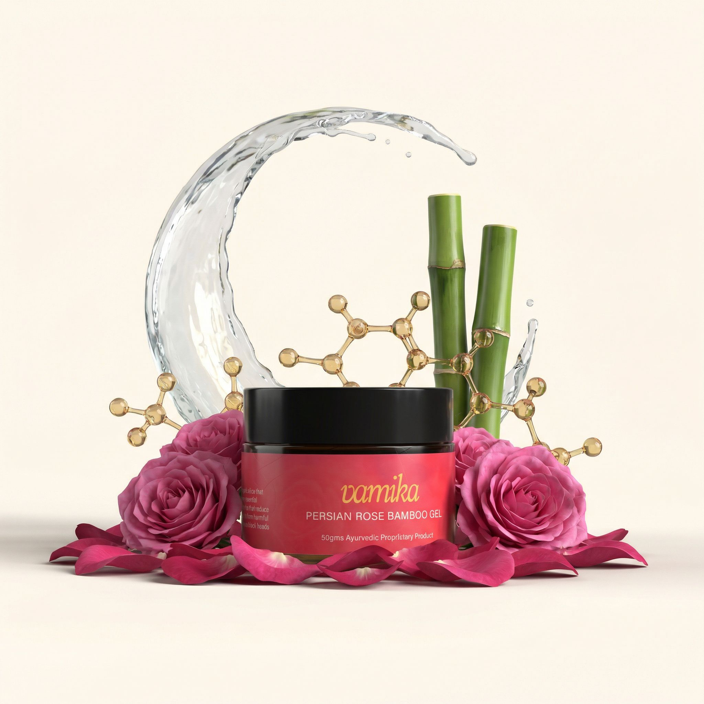 Evaraa Essential Persian Rose Bamboo Gel