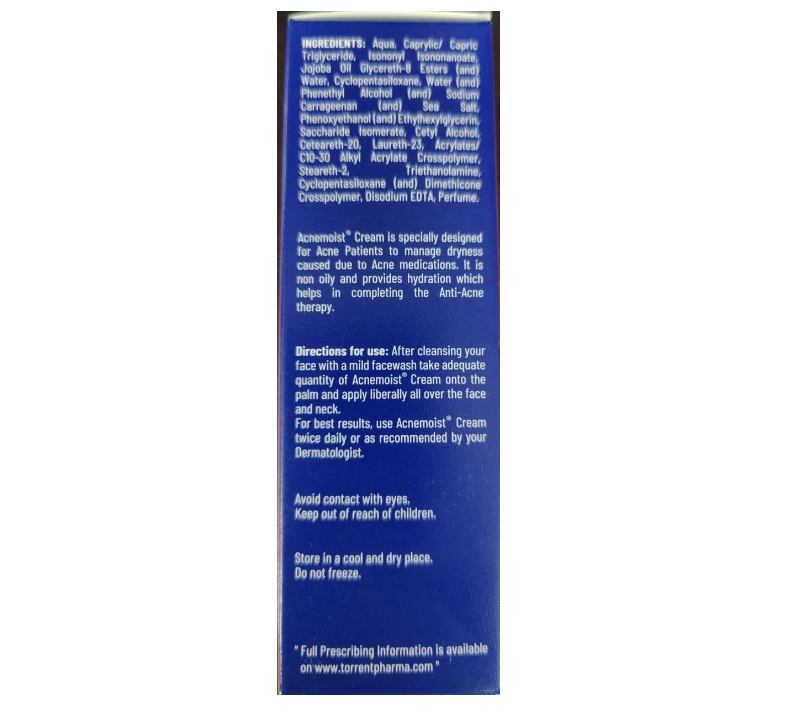 Torrent Pharma Acnemoist - 60 gms - Pack of 2