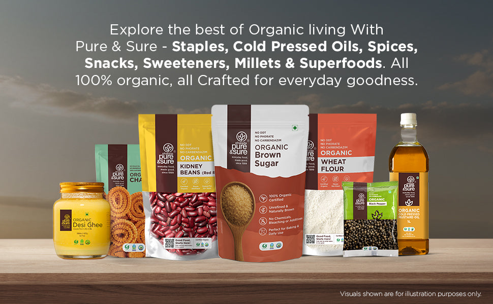 Pure & Sure Organic Jaggery Powder