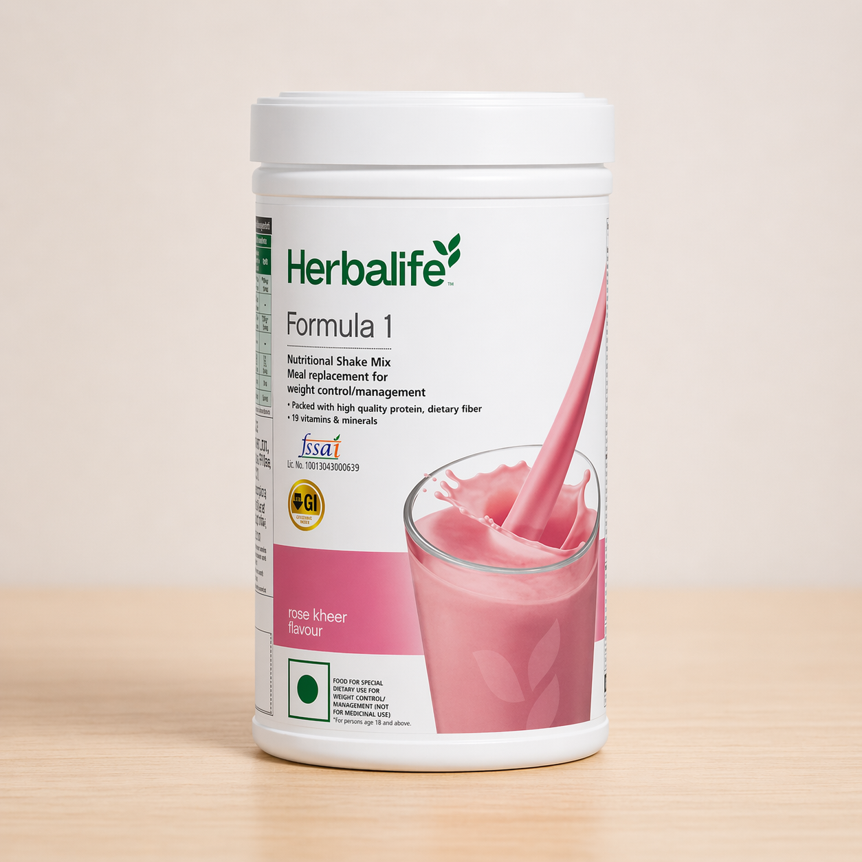 Herbalife Formula 1 Nutritional Shake Mix Rose Kheer Flavour