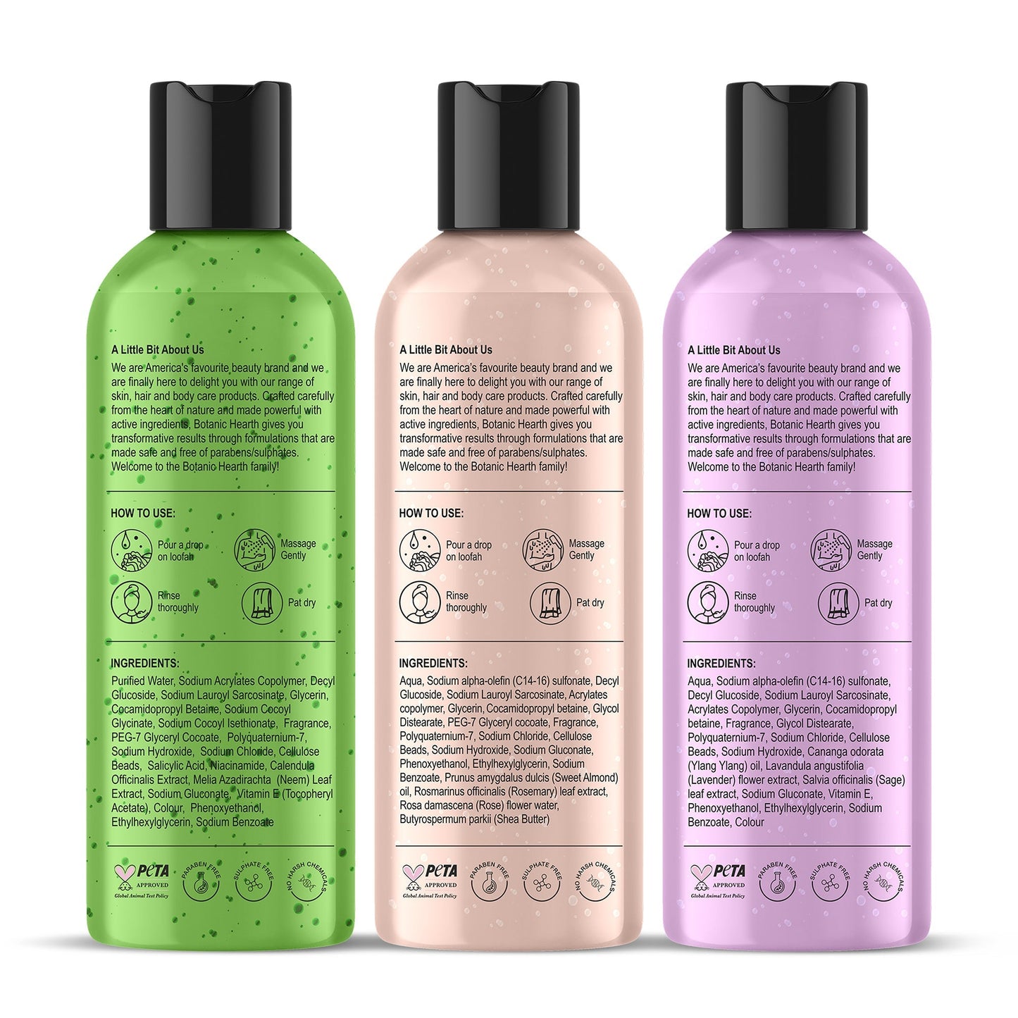 Botanic Hearth Relax & Renew Body Wash