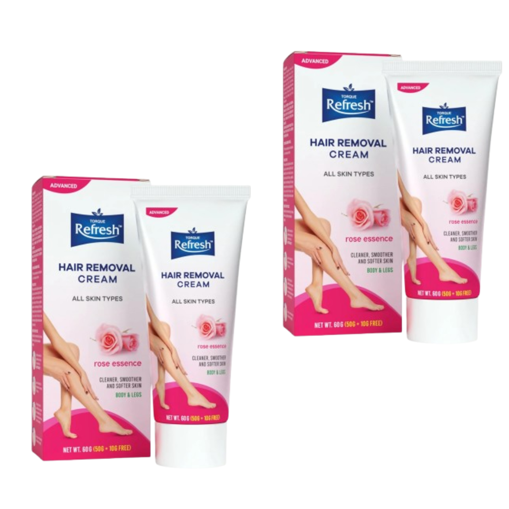 Torque's Refresh Hair Removal Cream With Rose Essence