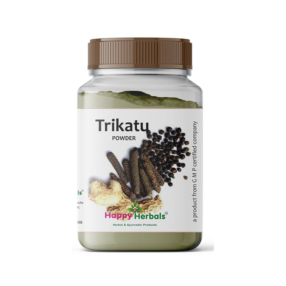 Happy Herbals Trikatu Powder - 100 gms