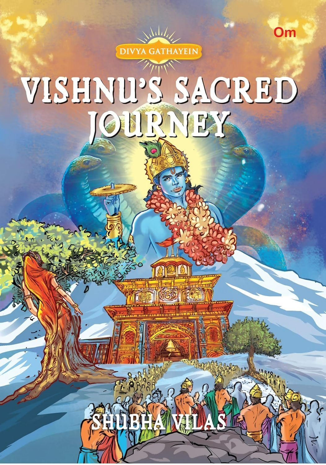 Divya Gathayein Comics God Vishnu S Sacred Journey - Om Books