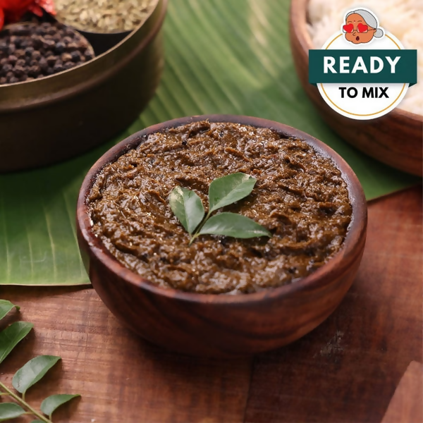 Sweet Karam Coffee Curry Leaves Rice Mix Paste (Ready in Minutes)