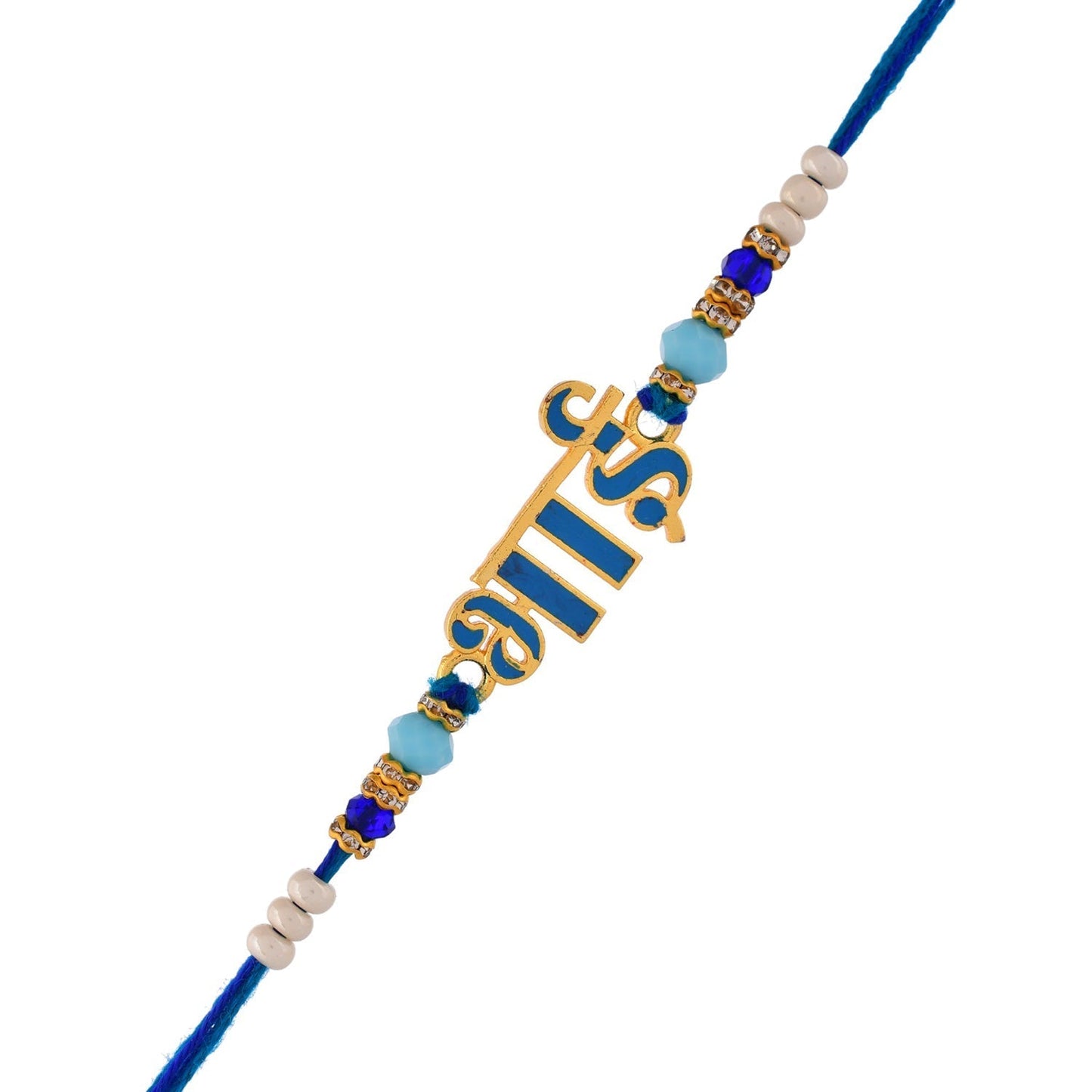 trueBrowns X Voylla Firozi Enamel Bhai Rakhi For Brother