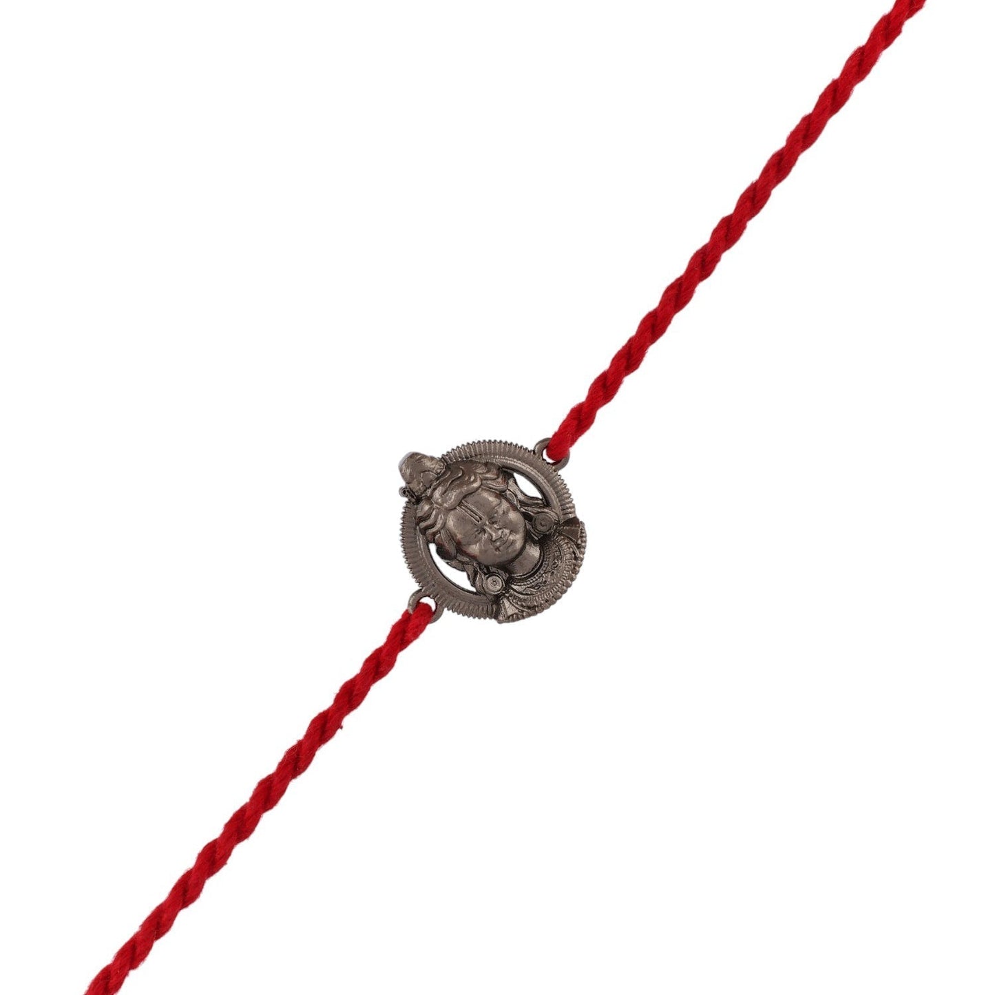 trueBrowns X Voylla Ram Lalla Black Rhodium Rakhi For Brother