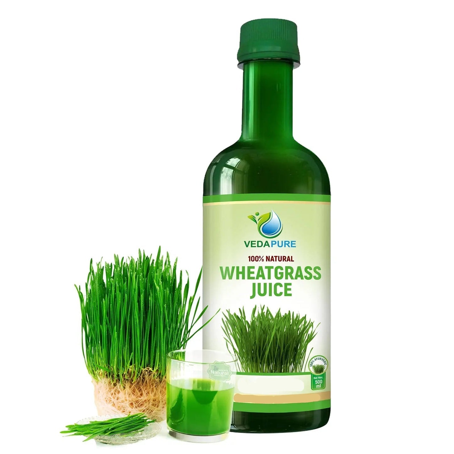 Vedapure Pure Wheatgrass Juice - 500 ml