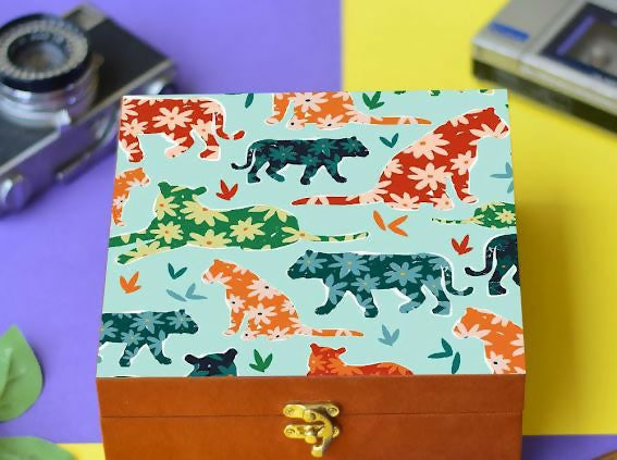 Collectibles India Wood Gift Box