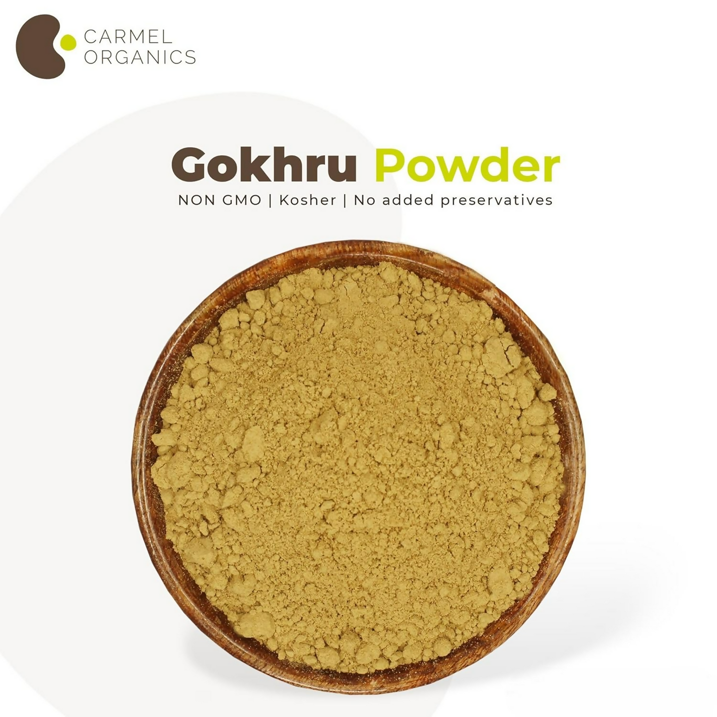 Carmel Organics Gokhru/Gokshura/Tribulus Terrestris Powder