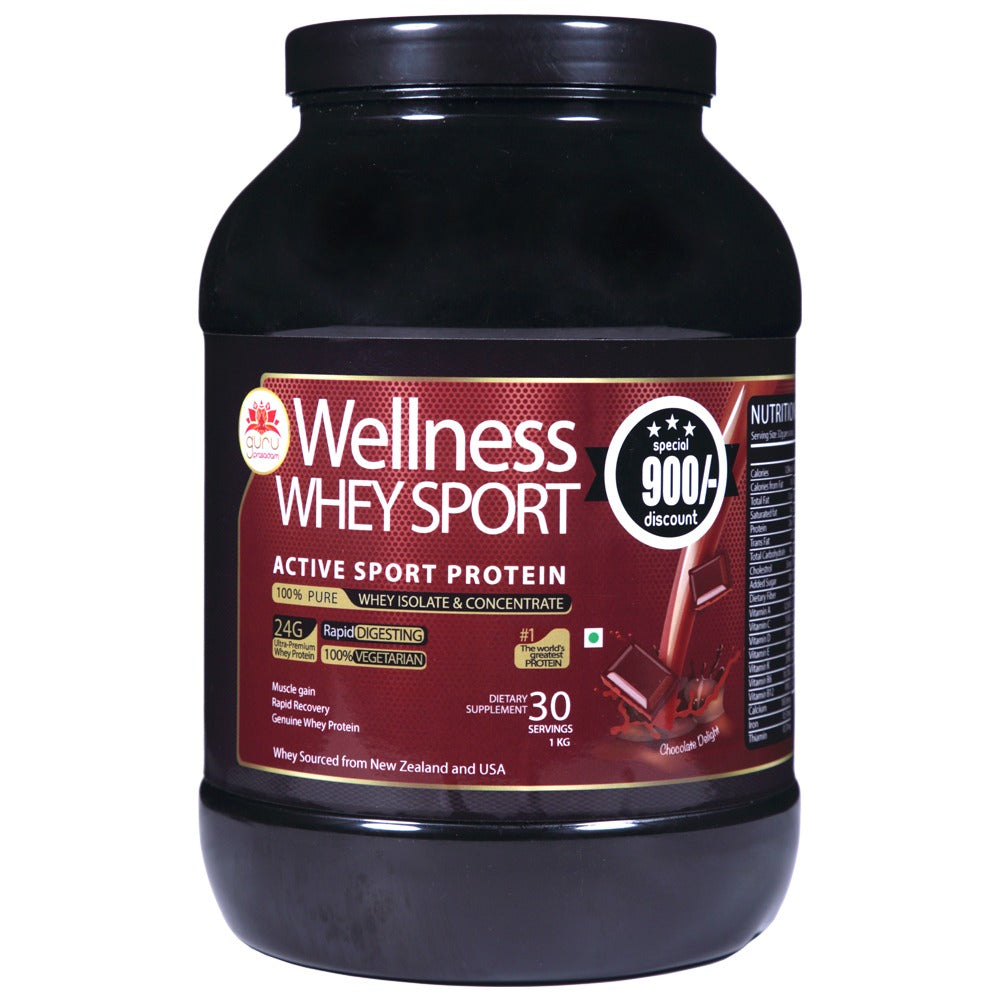 Guru Prasadam Wellness Whey Sport Protein - 1 kg