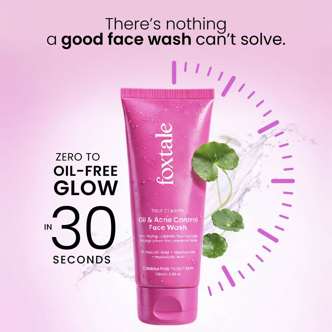 Foxtale Oil & Acne Control Face Wash