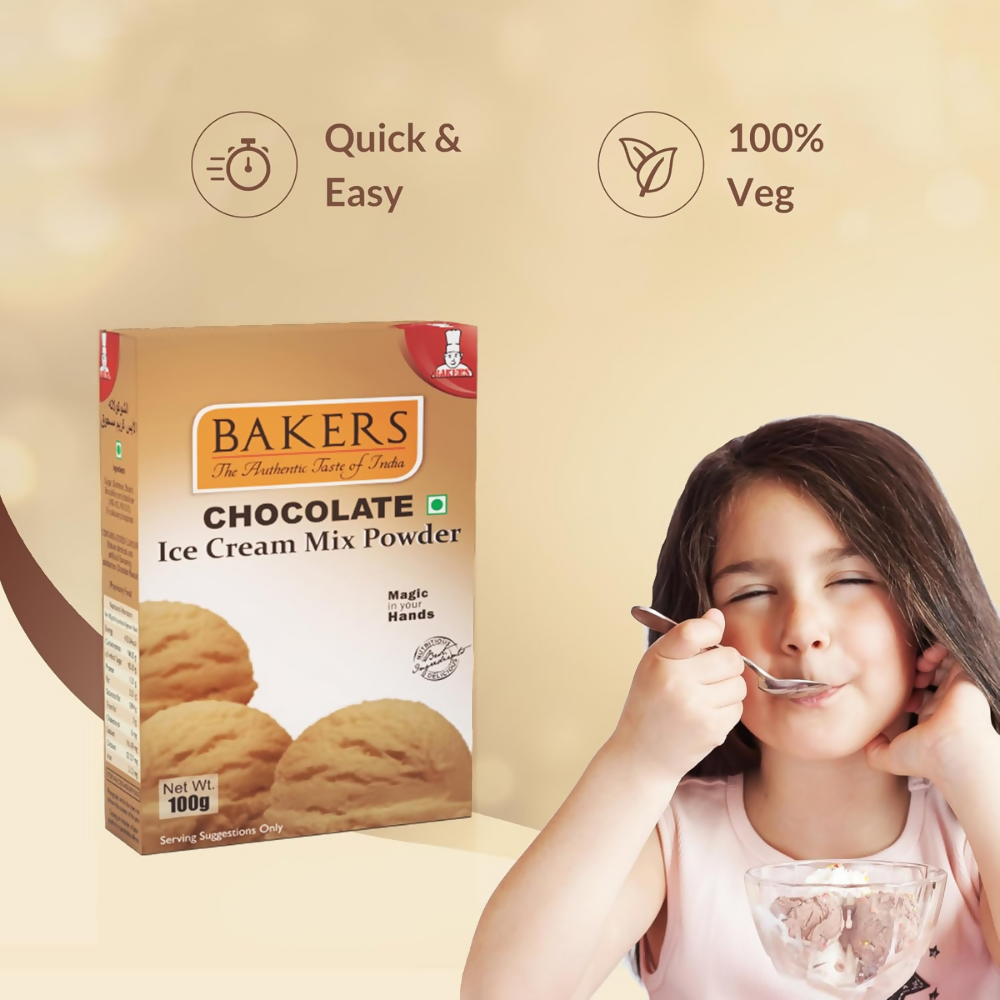 BAKERS Chocolate Ice Cream Powder