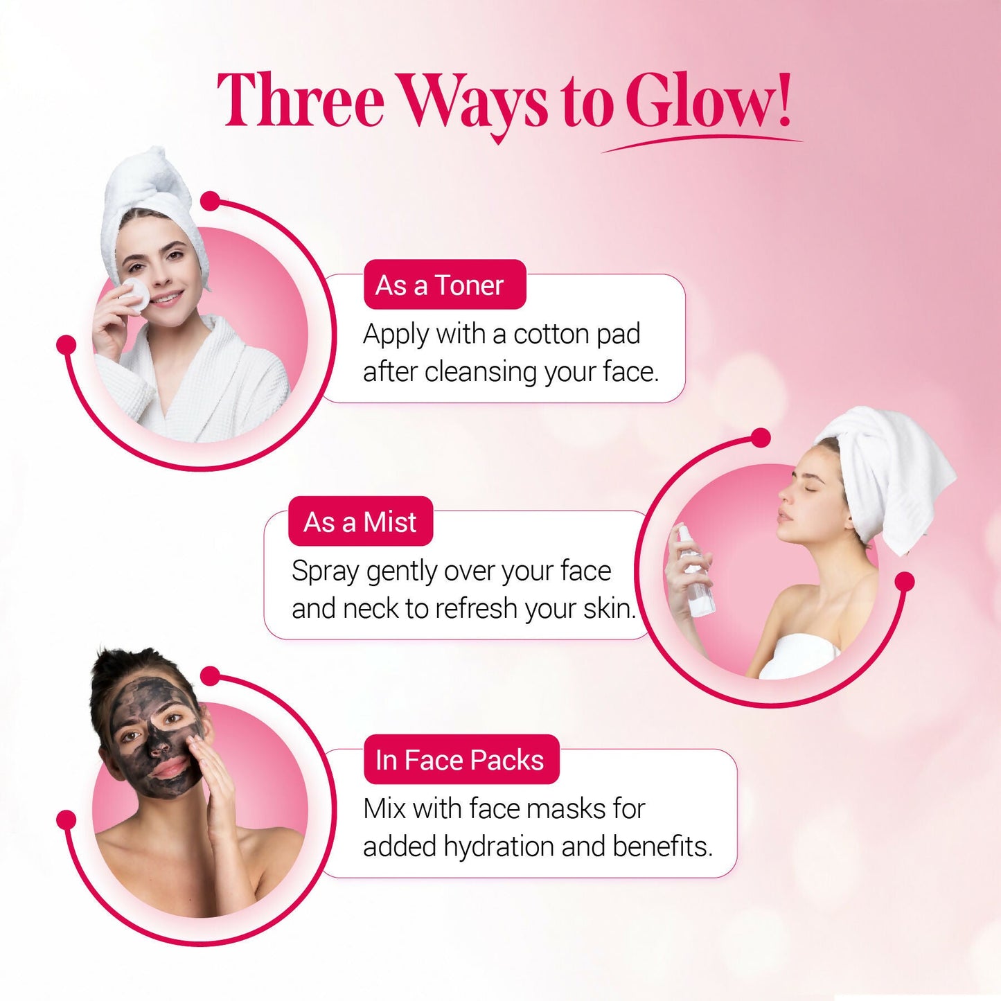 Nisha Refreshing Rose Water For Face