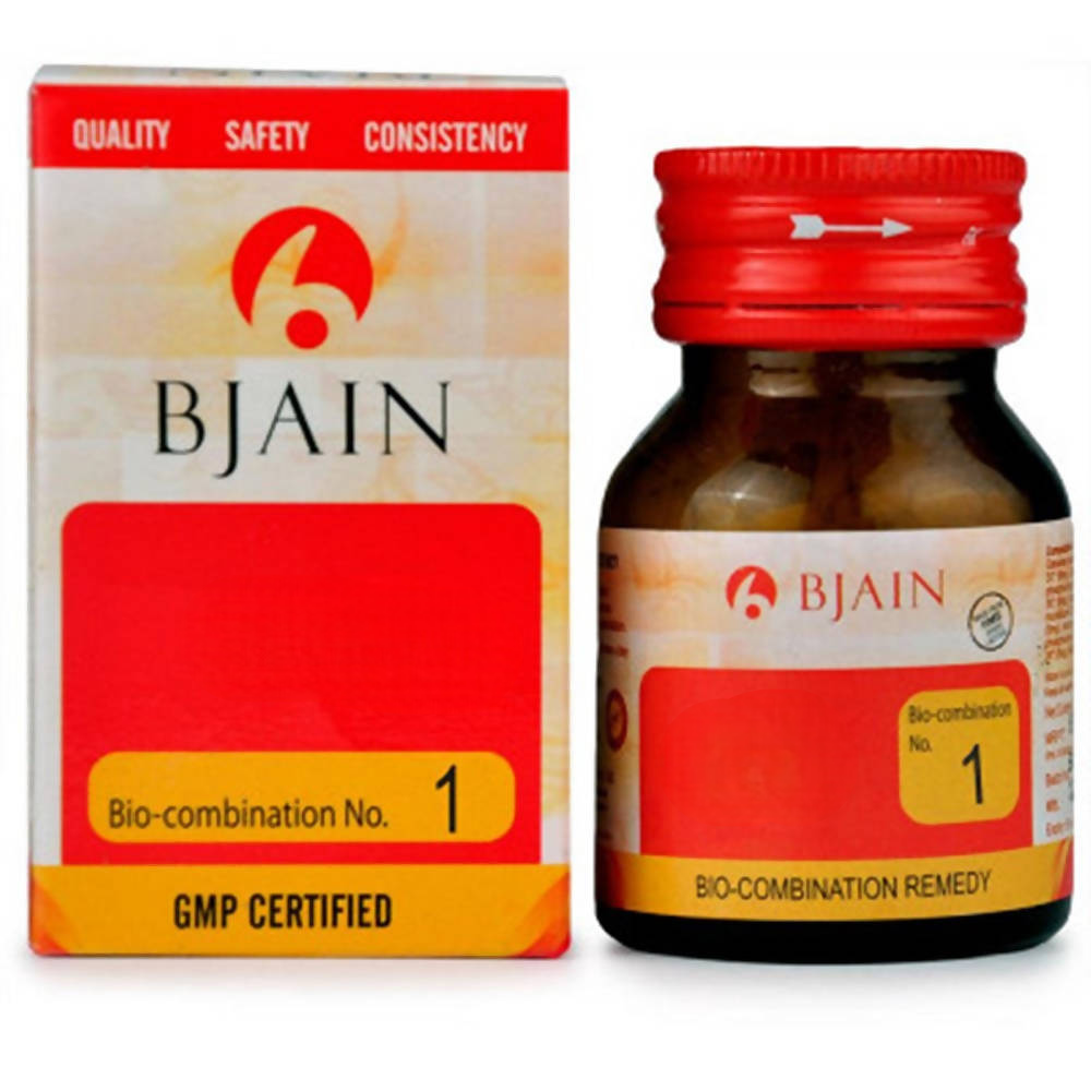 Bjain Homeopathy Bio Combination No. 1 Tablet