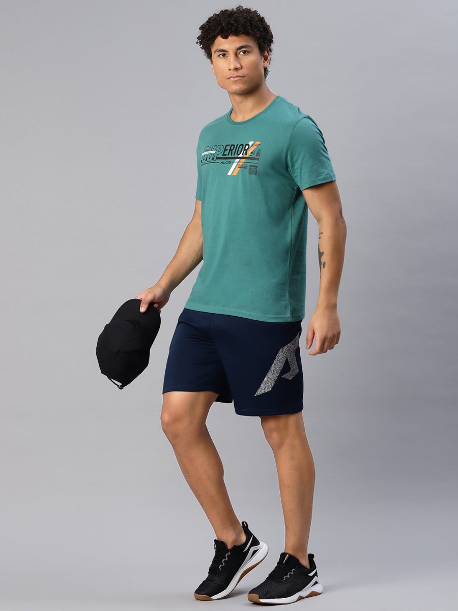 Alcis Men Typography Printed T-shirt
