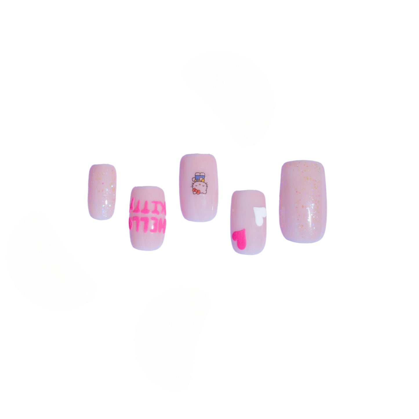 SOEZI I’M Feeling Pink Reusable Press On Nail - Ready To Wear Kit