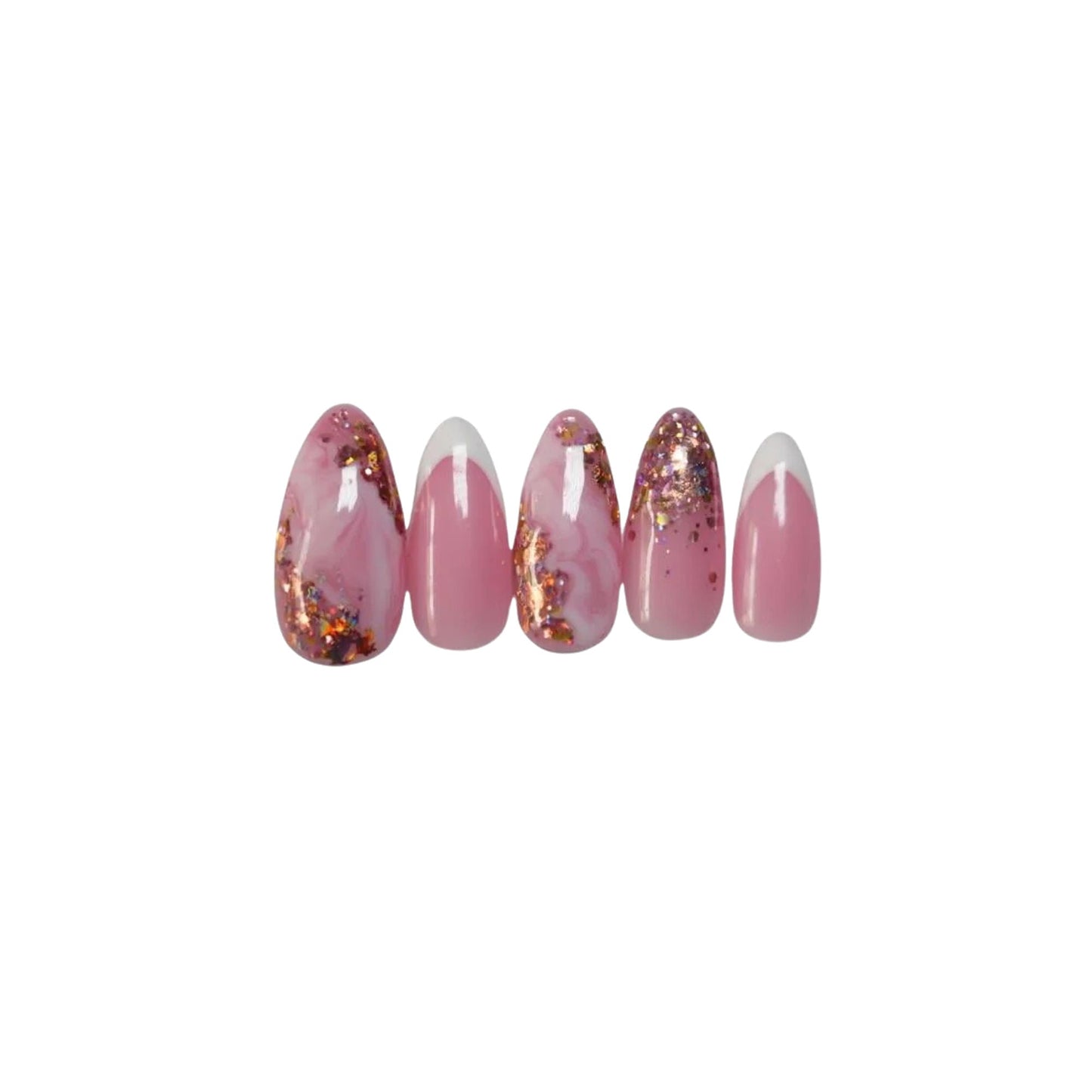 SOEZI Fancy Nancy Reusable Press On Nails - Application Kit