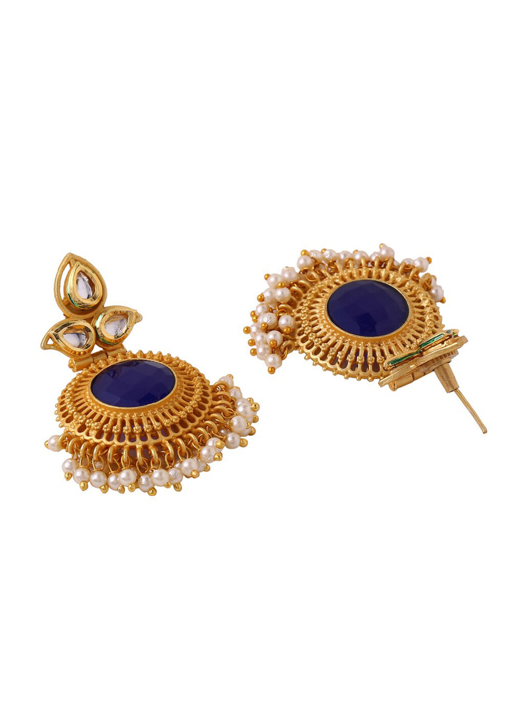Shoshaa Woman Gold-Toned Contemporary Drop Earrings