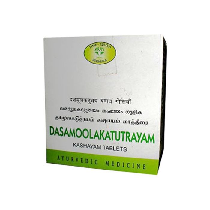 AVN Ayurveda Dasamoolakatutrayam Kashayam Tablets - 120 Tabs