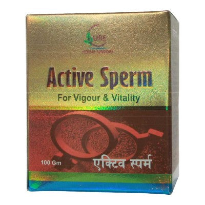Cure Herbal Remedies Active Sperm Powder - 100 gms